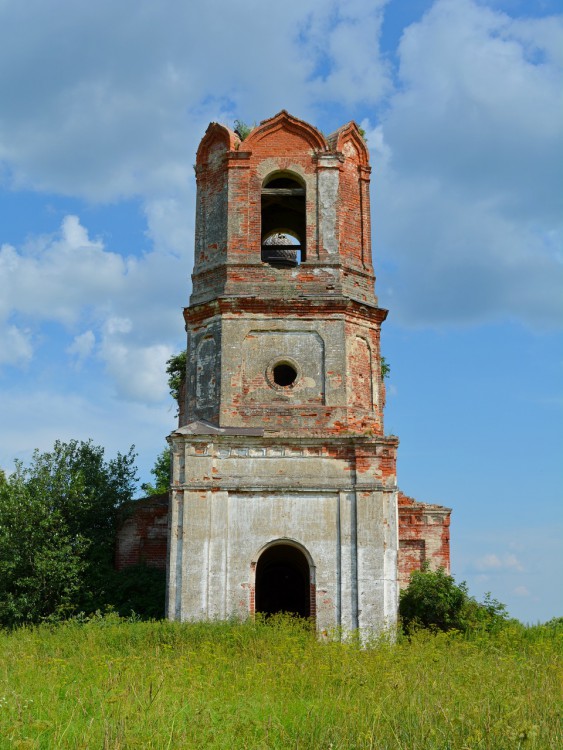 Церковь Илии Пророка, Ивашково (Бежецкий район, Тверская область). фасады, Вид с запада