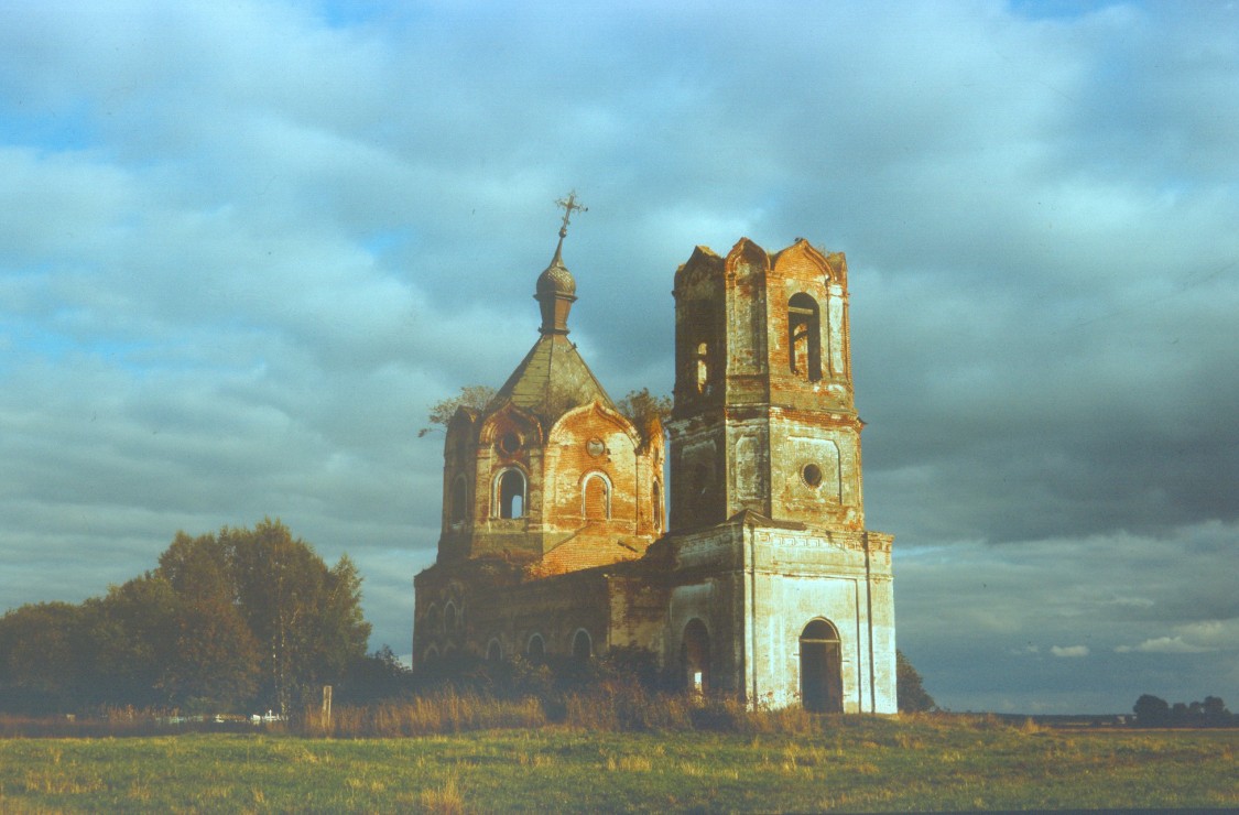Ивашково. Церковь Илии Пророка. фасады, фото1994