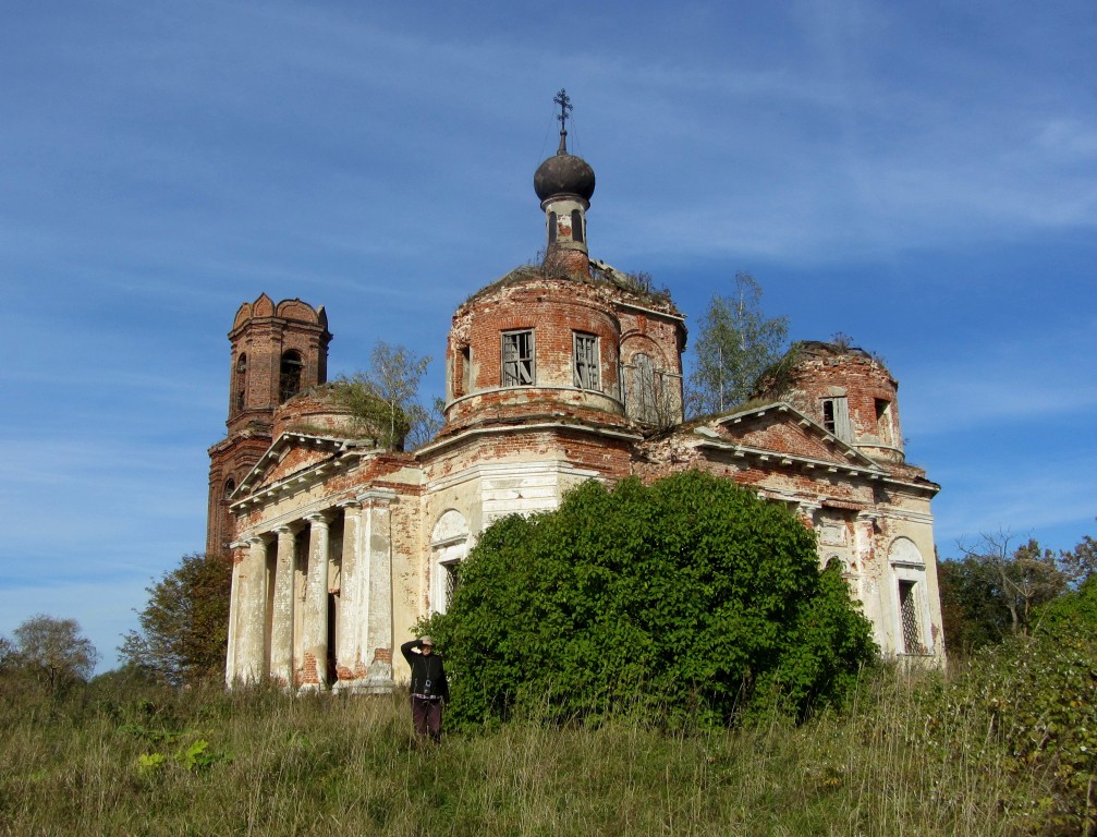 Церковь Воскресения Христова, Сулега (Бежецкий район, Тверская область). фасады