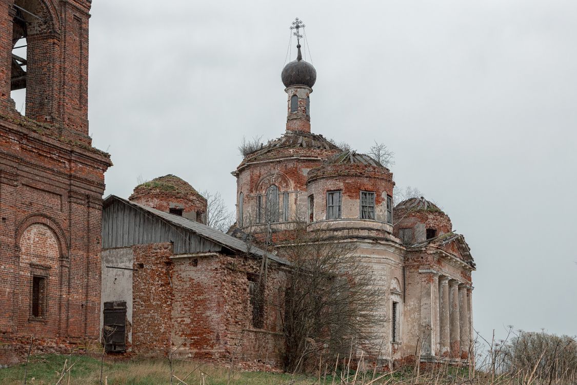 Церковь Воскресения Христова, Сулега (Бежецкий район, Тверская область). фасады