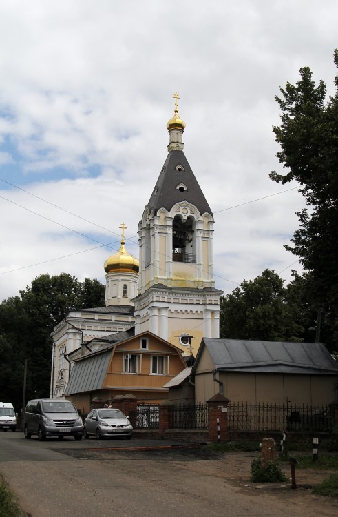 Ромашково. Церковь Николая Чудотворца. фасады