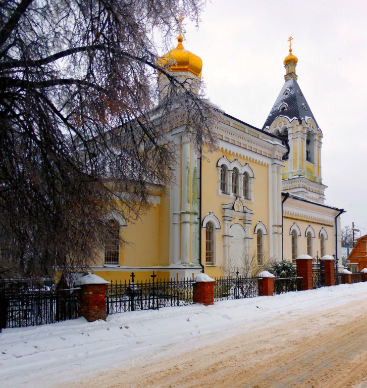 Ромашково. Церковь Николая Чудотворца. фасады