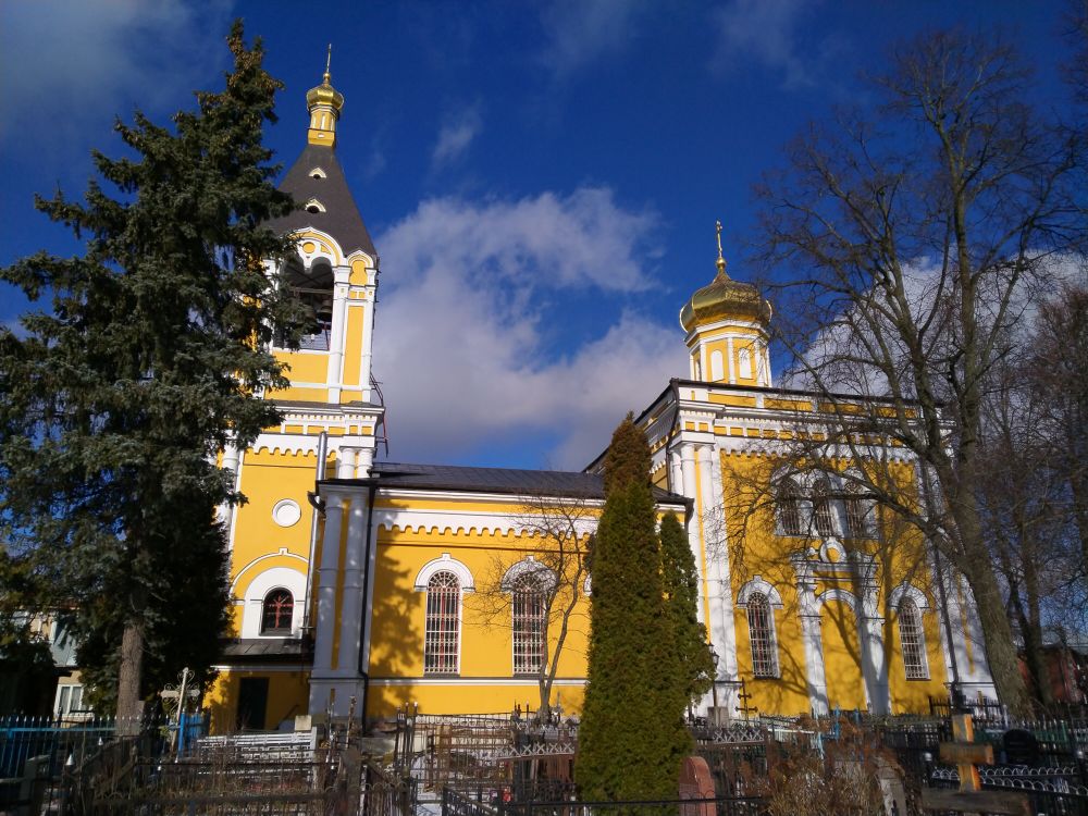 Ромашково. Церковь Николая Чудотворца. фасады