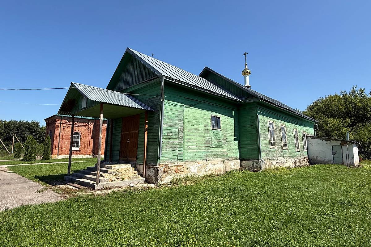 фасады. Церковь Сергия Радонежского (старая), Новосергиевка (Александро-Невский район, Рязанская область)