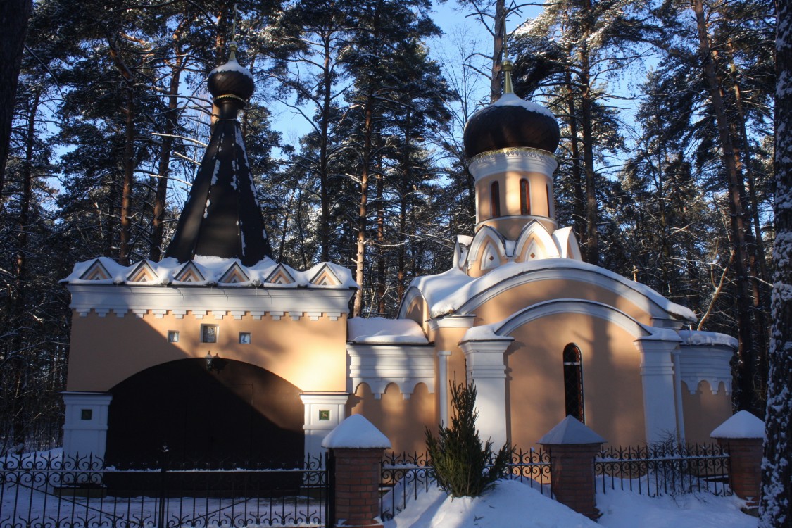 Церковь Елисаветы Феодоровны на Рублёвском кладбище, Кунцево (Западный административный округ (ЗАО), г. Москва). фасады