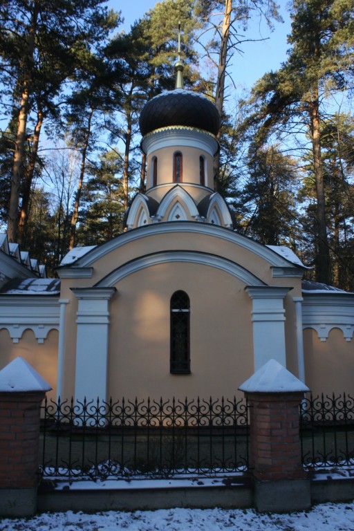 Кунцево. Церковь Елисаветы Феодоровны на Рублёвском кладбище. фасады
