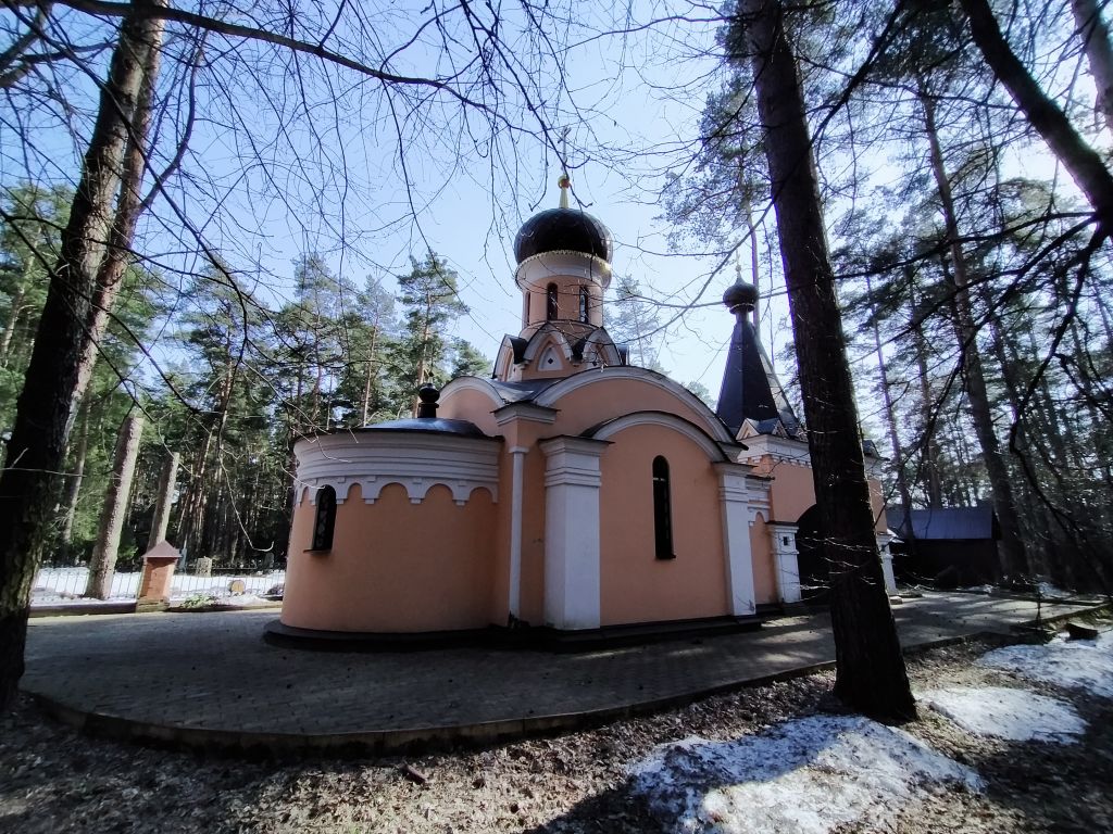 Кунцево. Церковь Елисаветы Феодоровны на Рублёвском кладбище. фасады