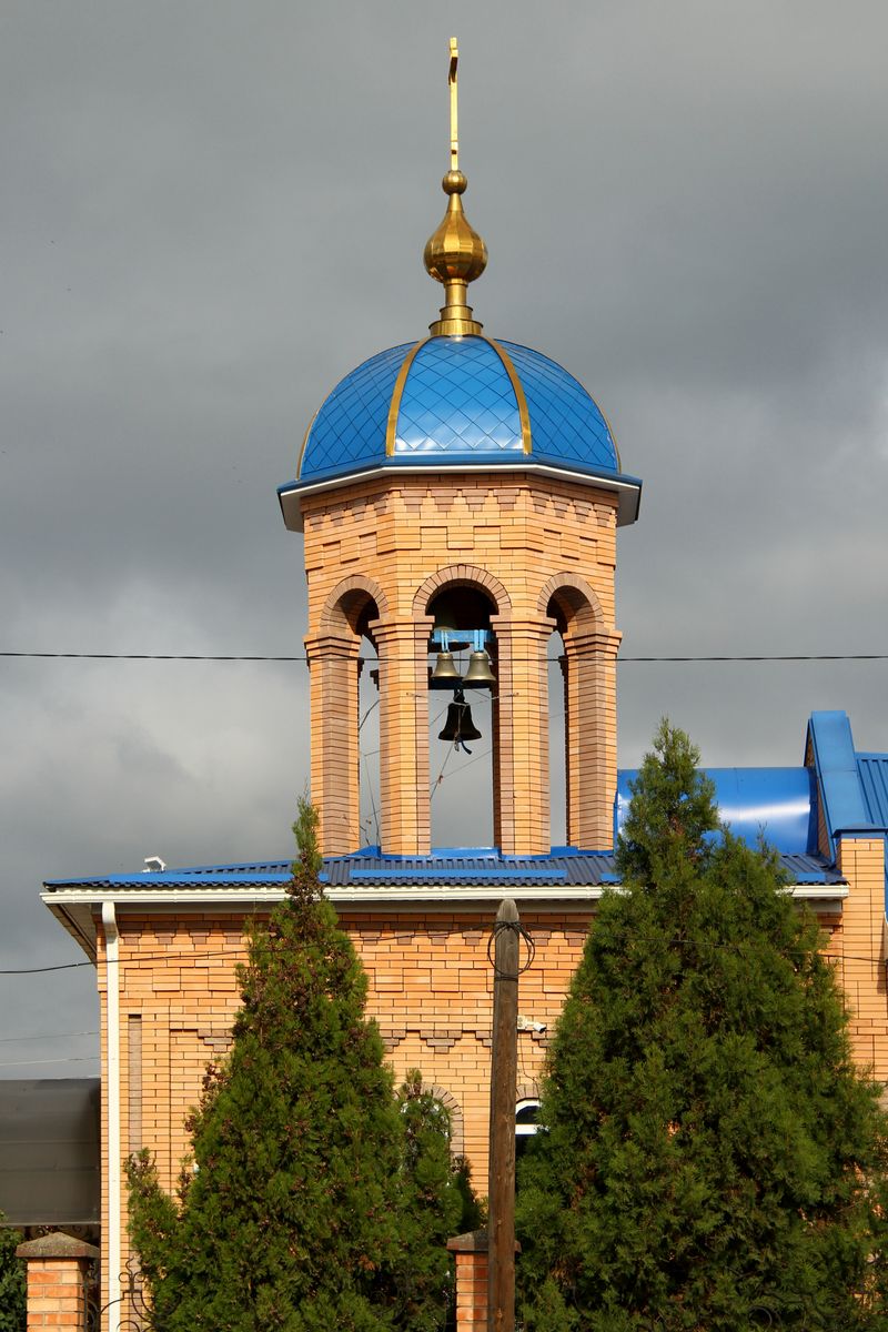 Церковь Покрова Пресвятой Богородицы (новая), Прохладный (Прохладненский район, Республика Кабардино-Балкария). архитектурные детали, Колокольня храма.