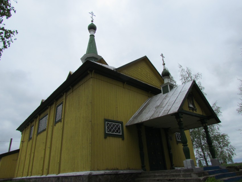 Церковь Покрова Пресвятой Богородицы, Осиногородок (Поставский район, Беларусь, Витебская область). фасады