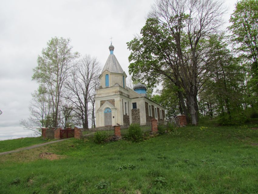 Церковь Покрова Пресвятой Богородицы, Ласица (Поставский район, Беларусь, Витебская область). фасады