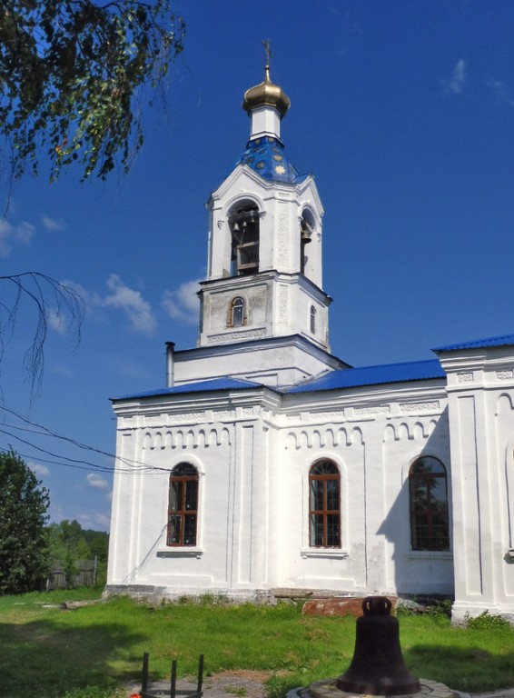 Церковь Петра и Павла, Усть-Салда (Верхотурский район (ГО Верхотурский), Свердловская область). архитектурные детали, Колокольня