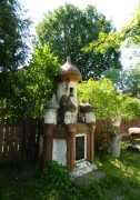 Неизвестная часовня, Макет храма близ часовни<br>, Зверково, Дмитровский городской округ, Московская область