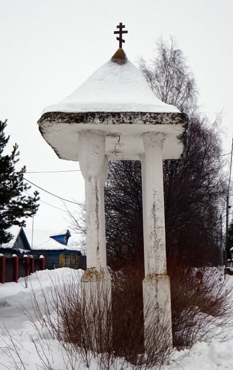 Неизвестная часовня, Зверково (Дмитровский городской округ, Московская область). фасады