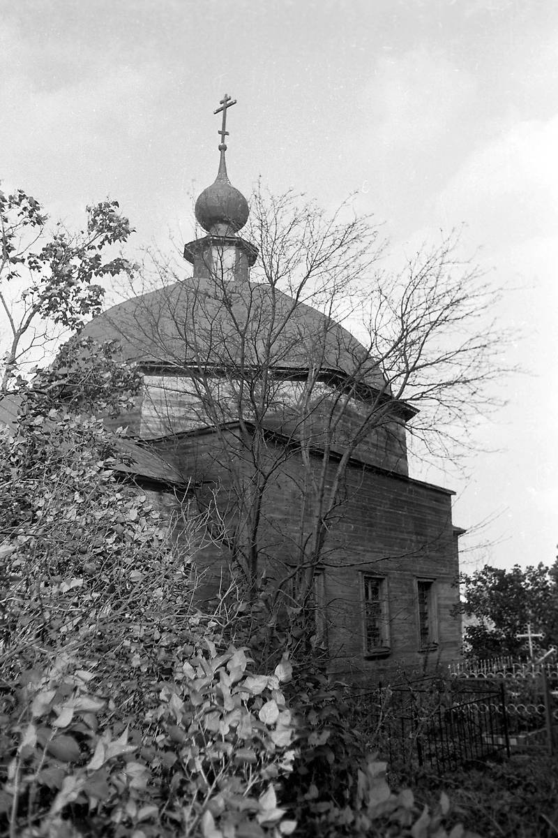 архивная фотография. Церковь Спаса Нерукотворного Образа в Медведевой Пустыни, Пустынь (Дмитровский городской округ, Московская область)