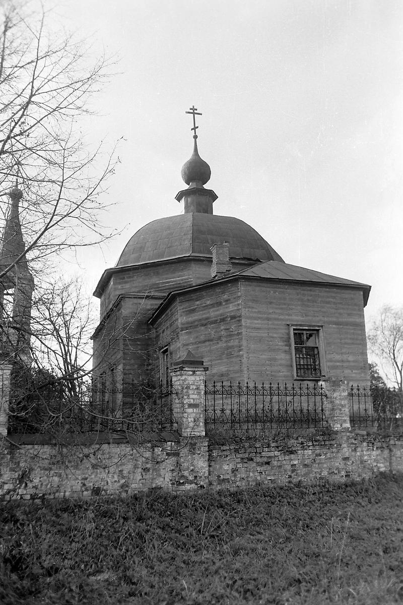 архивная фотография. Церковь Спаса Нерукотворного Образа в Медведевой Пустыни, Пустынь (Дмитровский городской округ, Московская область)