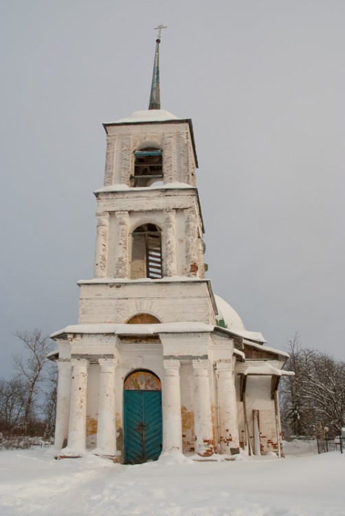 Церковь Благовещения Пресвятой Богородицы, Трофимовское, урочище (Первомайский район, Ярославская область). фасады