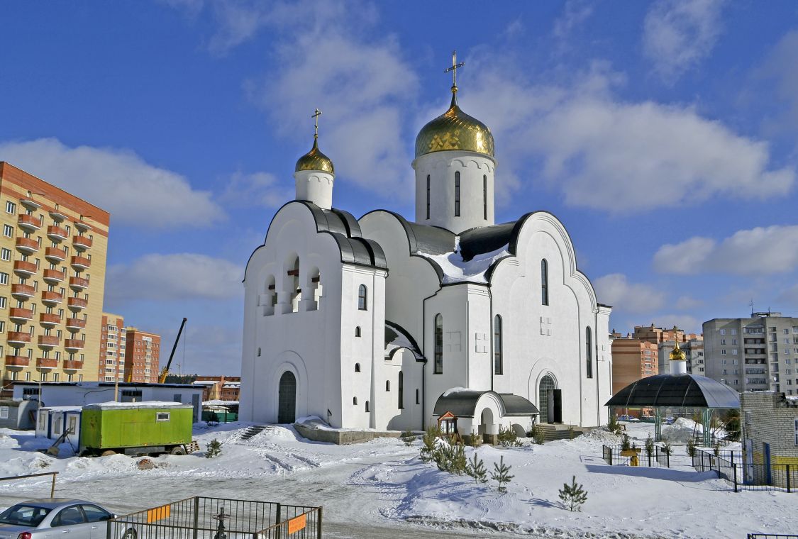 Церковь Рождества Иоанна Предтечи, Лесной Городок (Одинцовский городской округ и ЗАТО Власиха, Краснознаменск, Московская область). фасады