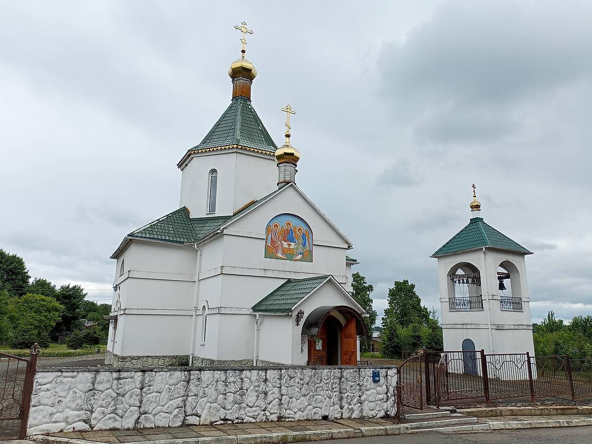 фасады. Церковь Троицы Живоначальной, Мушковичи (Ярцевский район, Смоленская область)