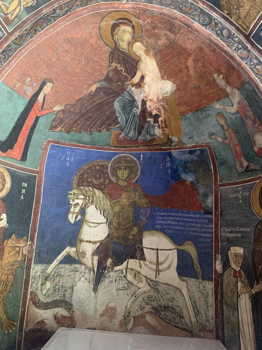 Церковь Пресвятой Богородицы Форвиотиссы, Никитари (Никосия, Кипр). интерьер и убранство