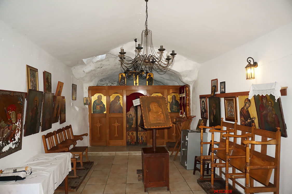 Церковь Георгия Победоносца, Героскипу (Пафос, Кипр). интерьер и убранство