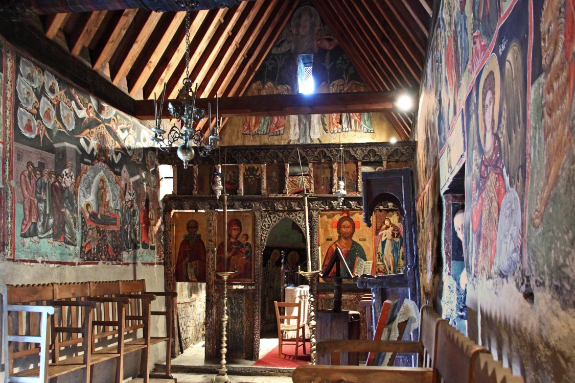 Часовня Созомена Кипрского, Галата (Никосия, Кипр). интерьер и убранство