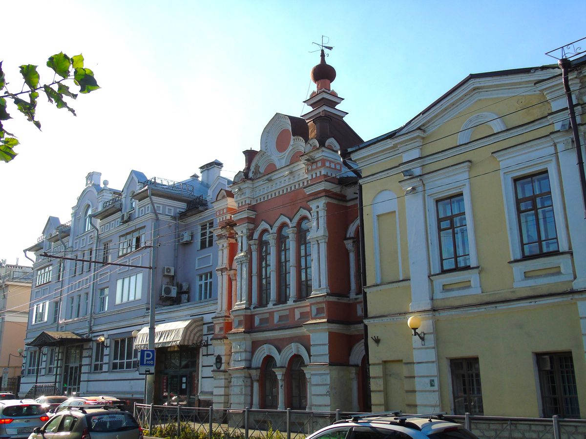 фасады. Церковь Василия Анкирского при Второй мужской гимназии, Вахитовский район (Казань, город, Республика Татарстан)