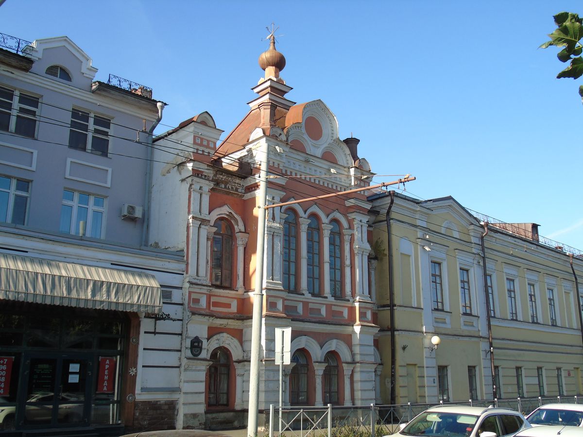 фасады. Церковь Василия Анкирского при Второй мужской гимназии, Вахитовский район (Казань, город, Республика Татарстан)