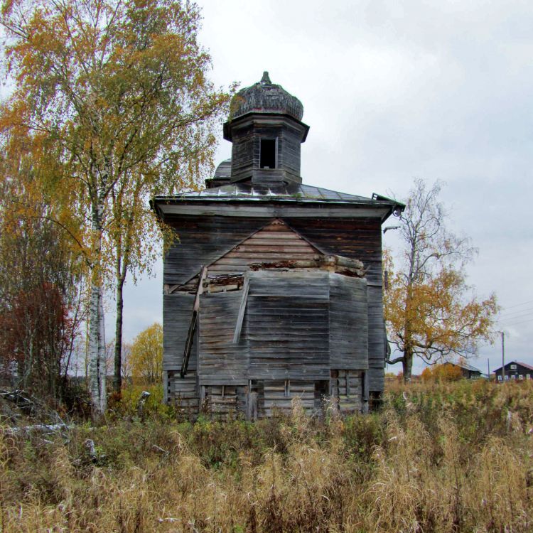 Кочигино (Тимоневская). Церковь Николая Чудотворца. фасады, вид с востока