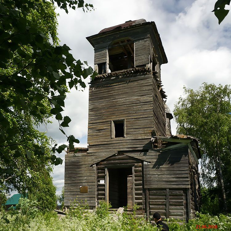 Кочигино (Тимоневская). Церковь Николая Чудотворца. фасады