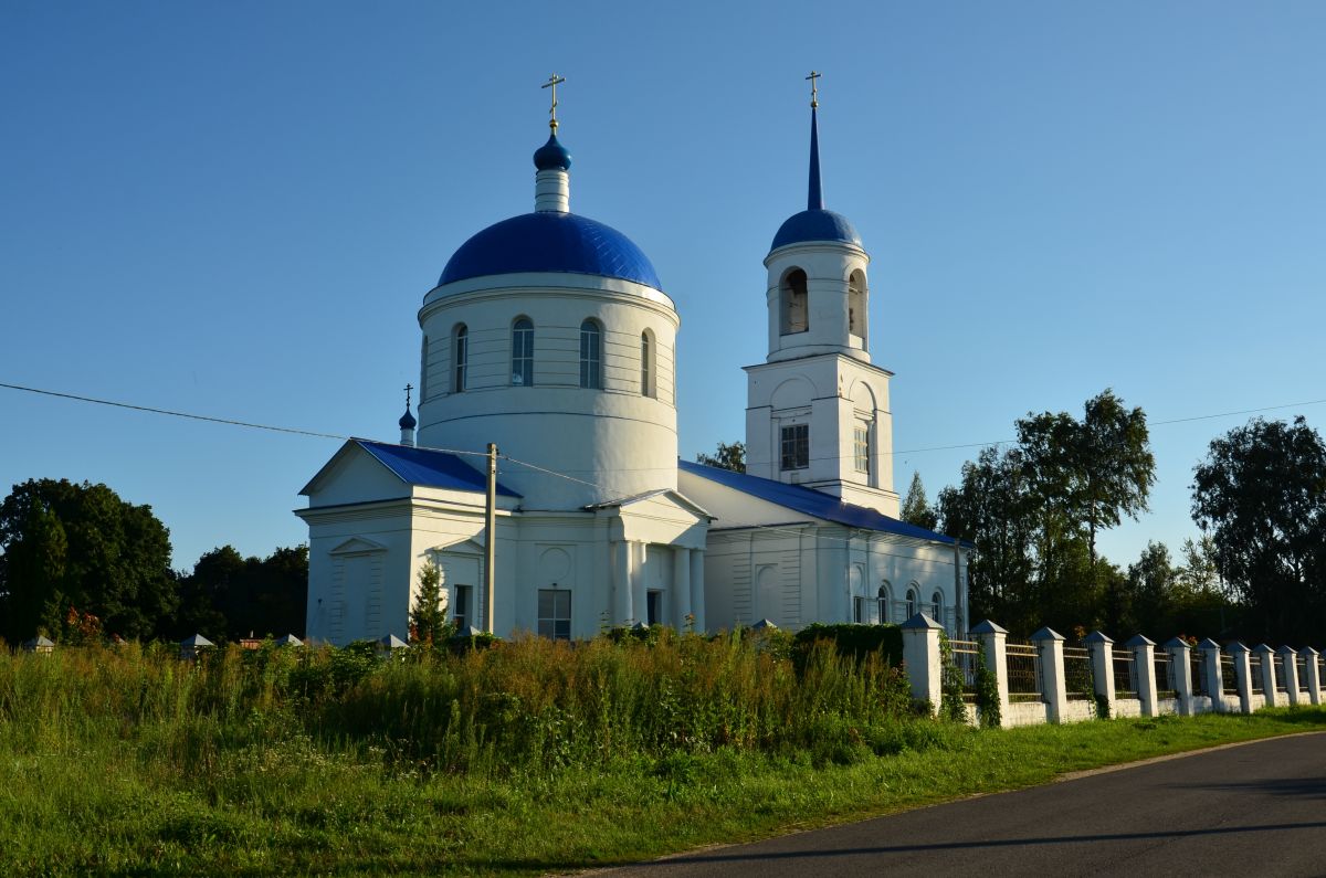 Архарово. Церковь Покрова Пресвятой Богородицы. фасады