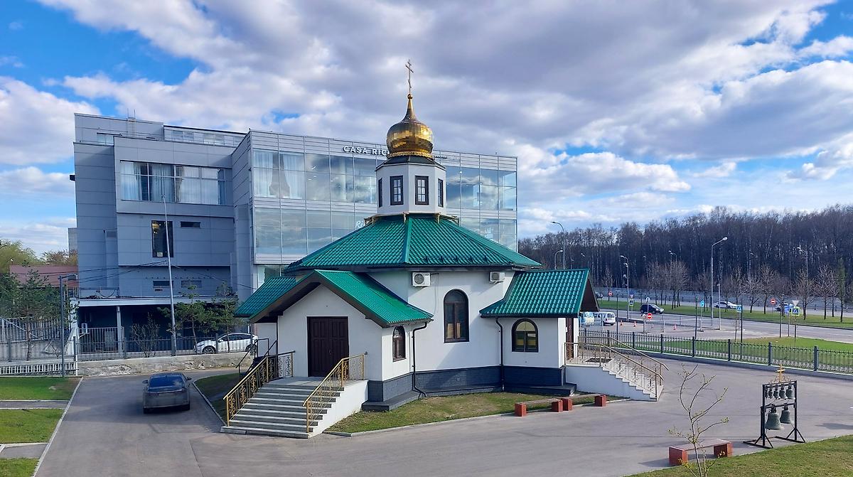 фасады. Церковь Алексия, человека Божия в Крылатском, Крылатское (Западный административный округ (ЗАО), г. Москва)