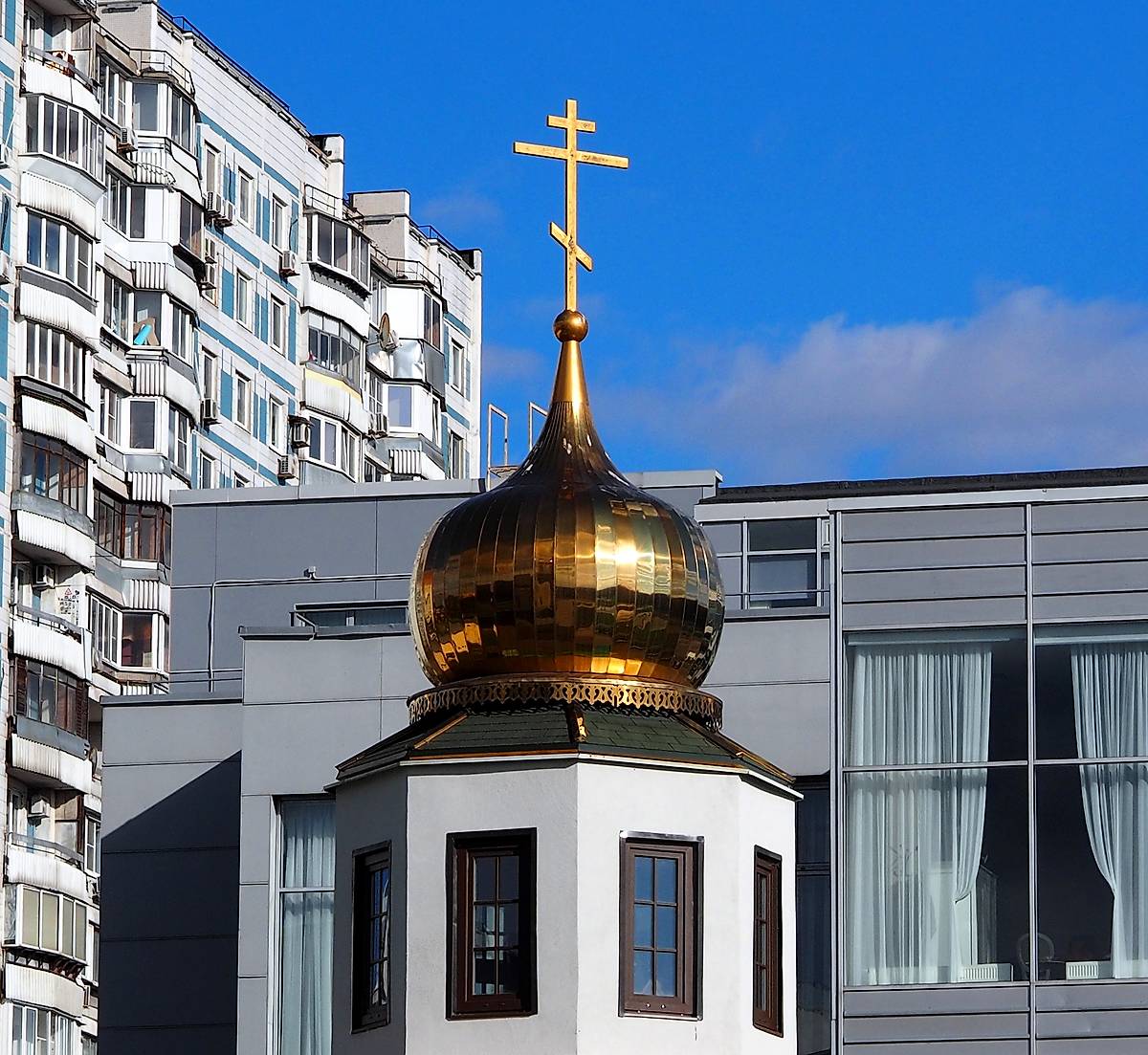 архитектурные детали. Церковь Алексия, человека Божия в Крылатском, Крылатское (Западный административный округ (ЗАО), г. Москва)