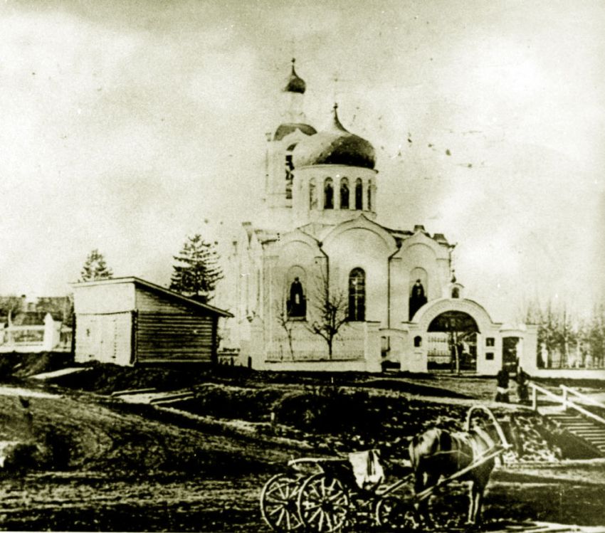 Нахабино. Церковь Покрова Пресвятой Богородицы. архивная фотография, Фото 1910-х гг.