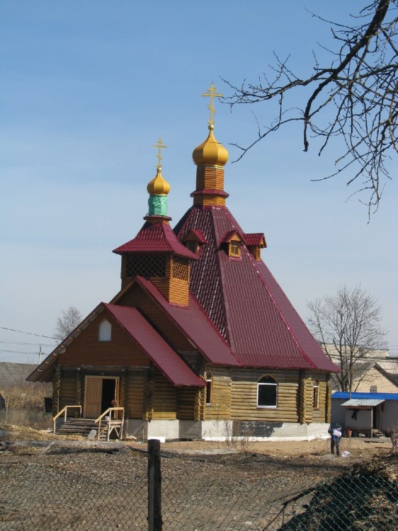 Рахья. Церковь Варвары великомученицы (новая). фасады