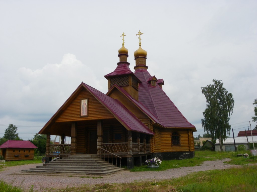Церковь Варвары великомученицы (новая), Рахья (Всеволожский район, Ленинградская область). фасады