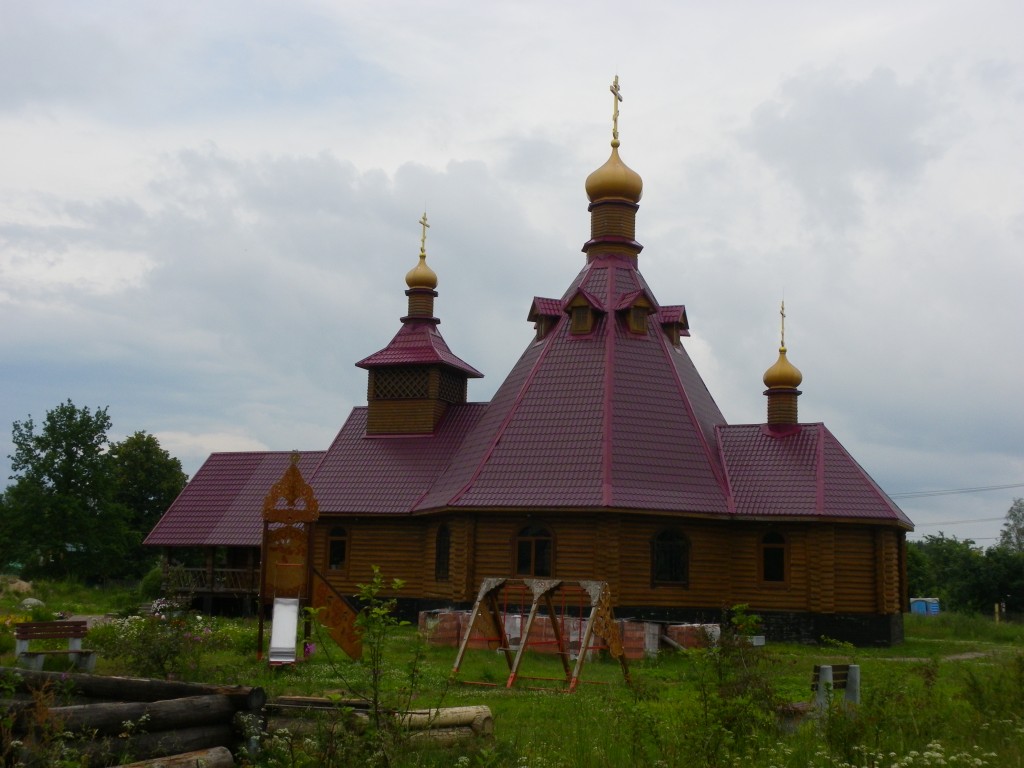 Церковь Варвары великомученицы (новая), Рахья (Всеволожский район, Ленинградская область). фасады