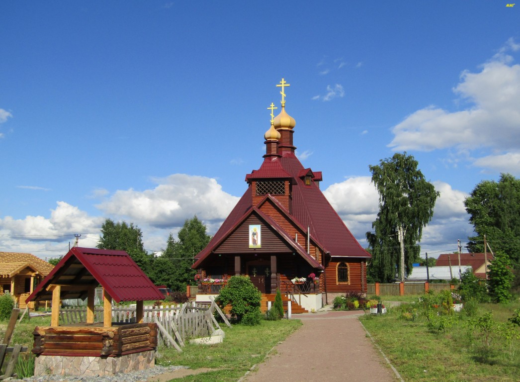 Рахья. Церковь Варвары великомученицы (новая). фасады