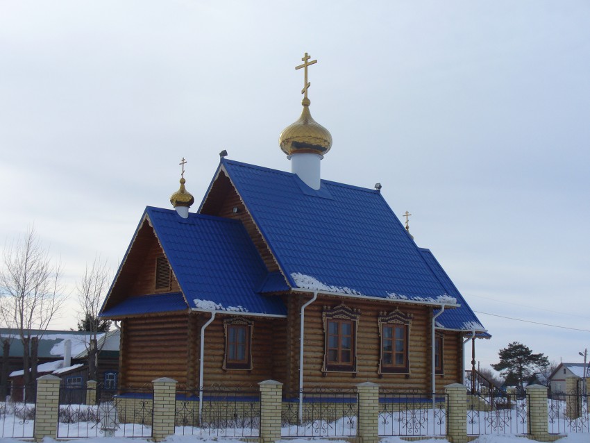 Церковь Рождества Христова (новая), Сахаровка (Алексеевский район, Республика Татарстан). фасады