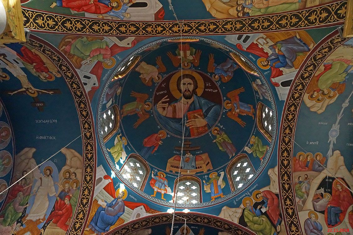 Панагия Хрисоматеуса, Пафос (Пафос, Кипр). интерьер и убранство