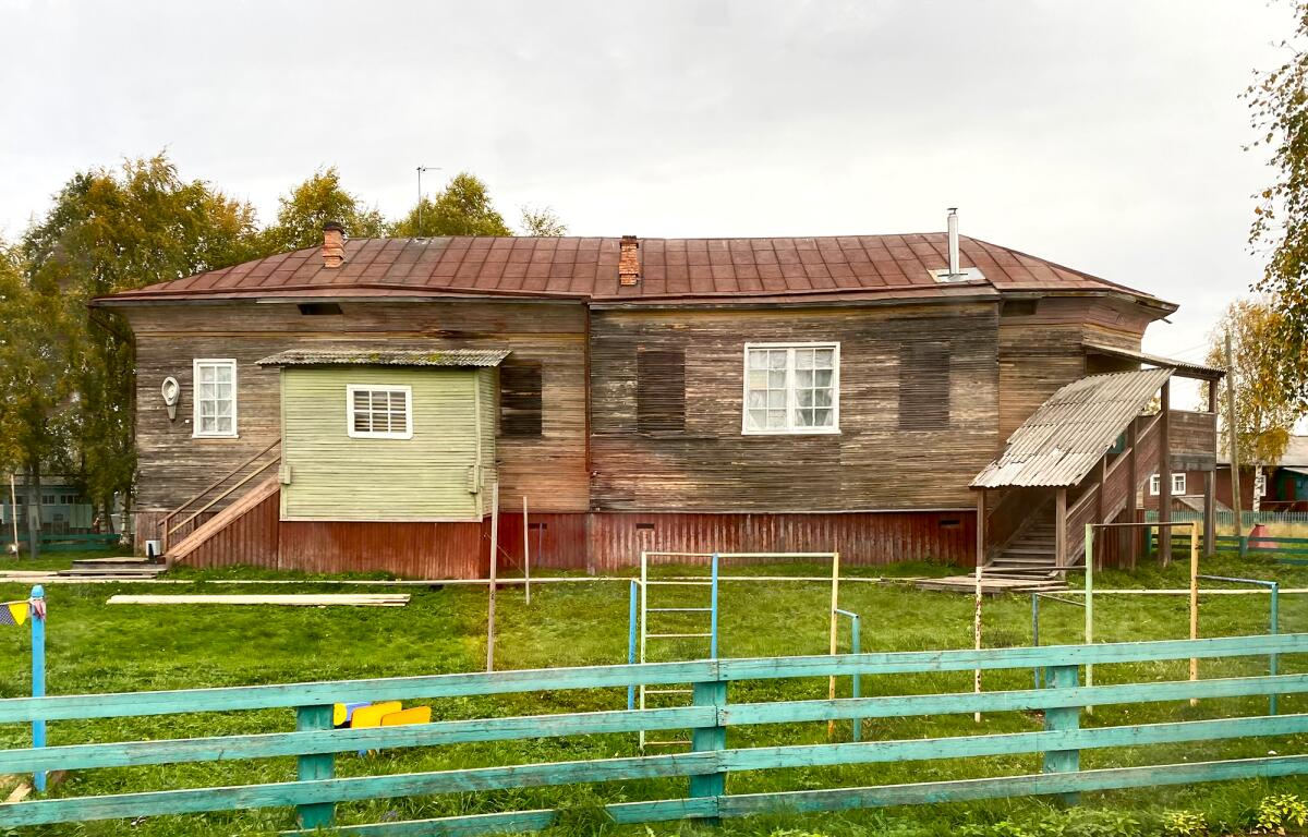Церковь Спаса Всемилостивого, Жердь (Жердское) (Мезенский район, Архангельская область). фасады, Вид с юга
