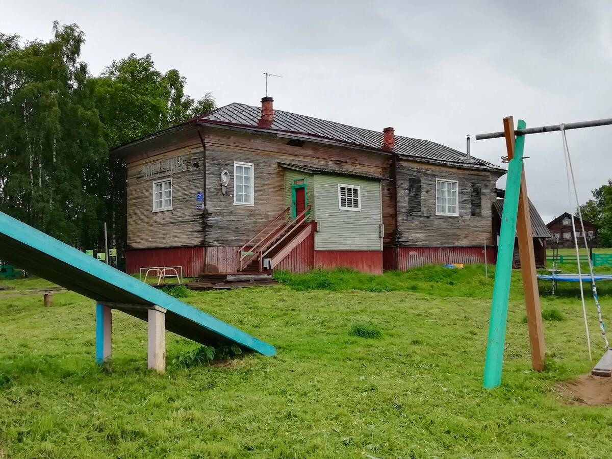 Церковь Спаса Всемилостивого, Жердь (Жердское) (Мезенский район, Архангельская область). фасады, Июнь 2024