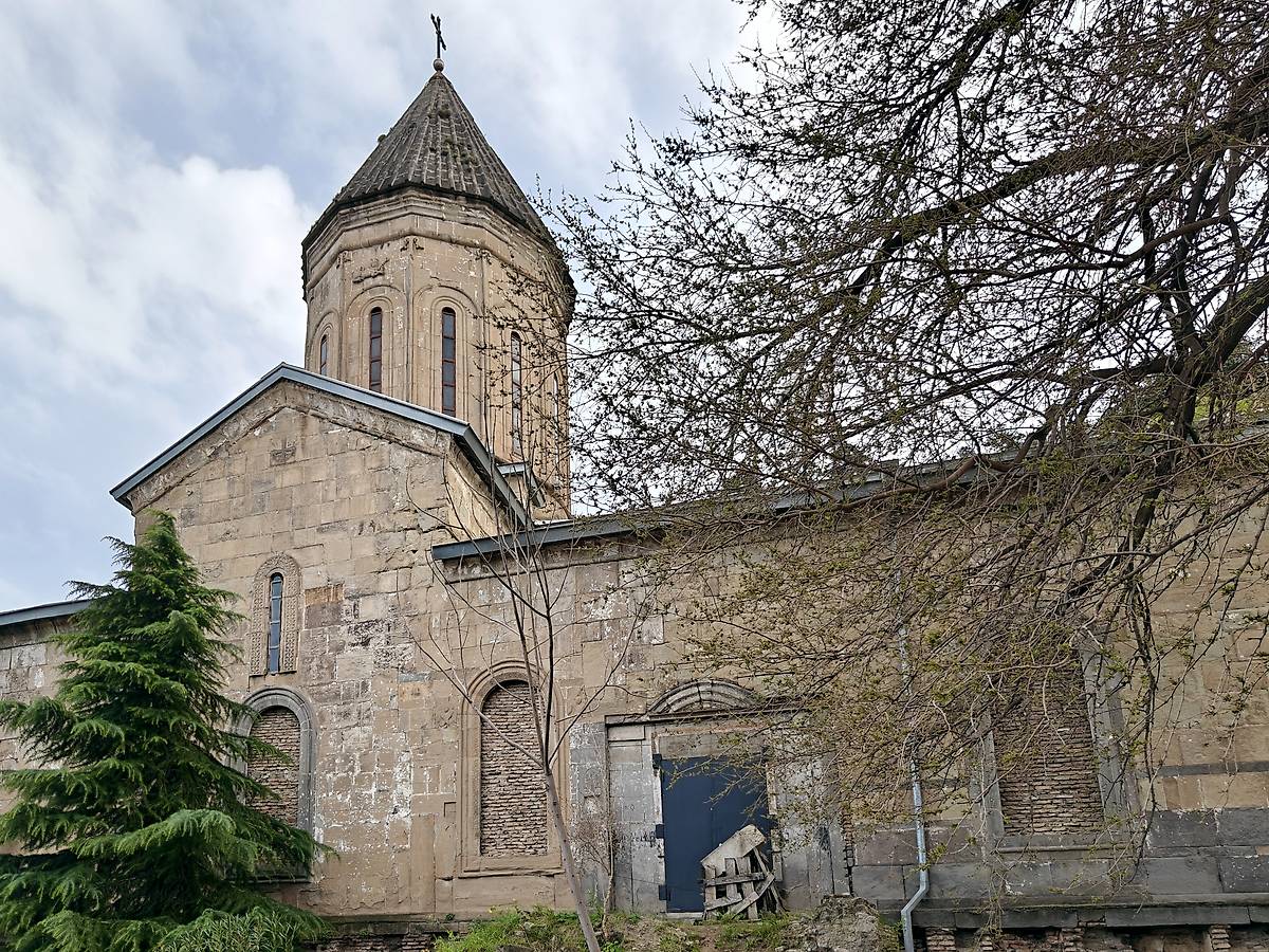 Северный фасад, архитектурные детали. Собор Рождества Христова (Земо Бетлеми), Мтацминдский район (Тбилиси, город, Грузия)