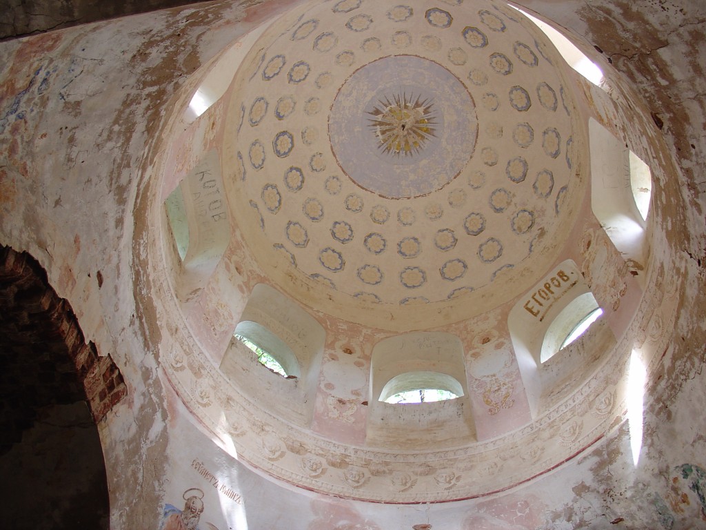 Церковь Вознесения Господня, Кнутово (Кирилловский район, Вологодская область). интерьер и убранство