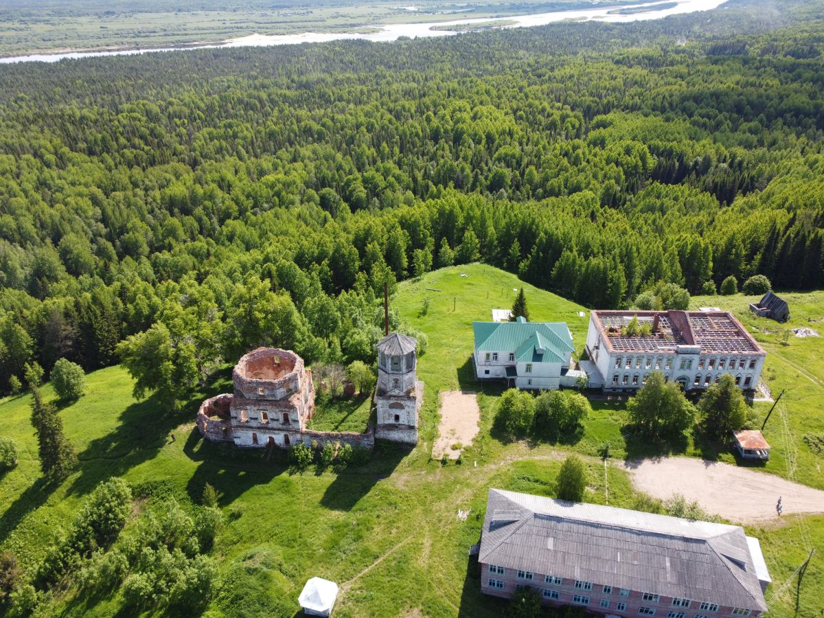 Красногорский Богородицкий монастырь, Красная Горка (Пинежский район, Архангельская область). фасады