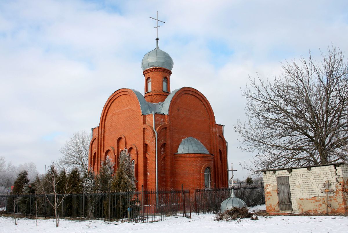 Церковь Петра, митрополита Крутицкого, Сторожевое 1-е (Острогожский район, Воронежская область). фасады, Вид с юго-востока