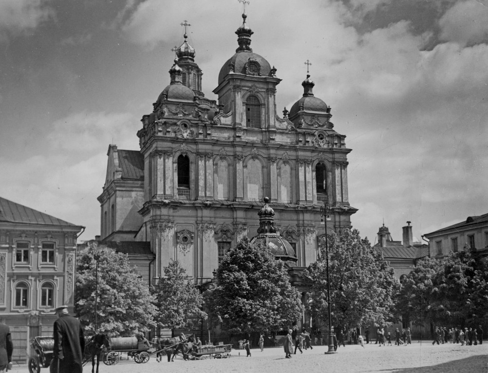 Собор Николая Чудотворца, Вильнюс (Вильнюсский уезд, Литва). архивная фотография, http://pastvu.com/907763 uploaded by Goharskiy