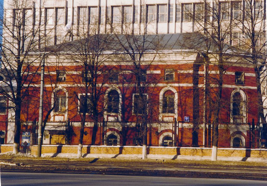 Всехсвятский единоверческий женский монастырь. Церковь Николая Чудотворца, Лефортово (Юго-Восточный административный округ (ЮВАО), г. Москва). фасады
