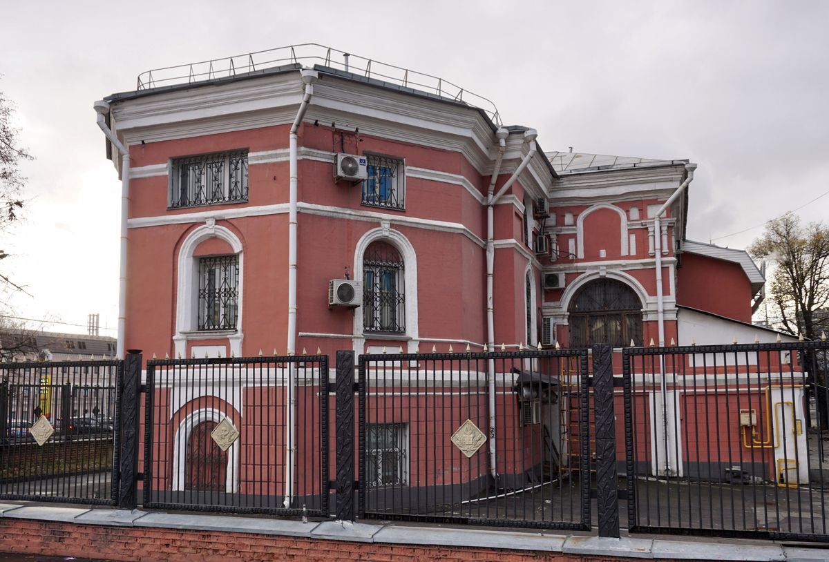 Всехсвятский единоверческий женский монастырь. Церковь Николая Чудотворца, Лефортово (Юго-Восточный административный округ (ЮВАО), г. Москва). фасады