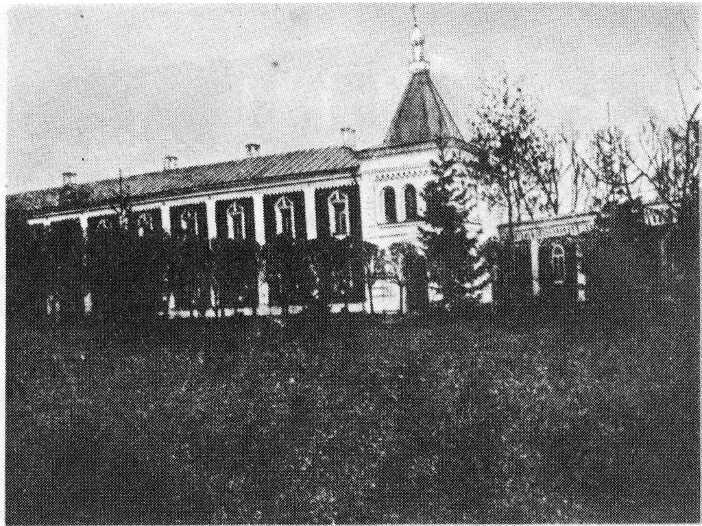 Николо-Угрешский монастырь. Церковь Василия Парийского, Дзержинский (Люберецкий городской округ, гг. Лыткарино, Котельники, Московская область). архивная фотография, фото из книги П. Паламарчука 