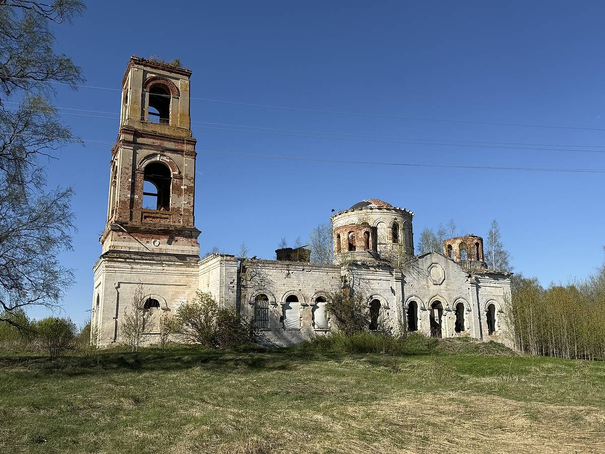 фасады. Церковь Рождества Христова, Станишино (Старицкий район, Тверская область)